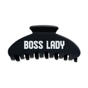 Boss Lady Black Large Hairclip