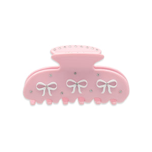 Bow Pink Small Hairclip