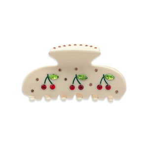 Cherry Beige Small Hairclip
