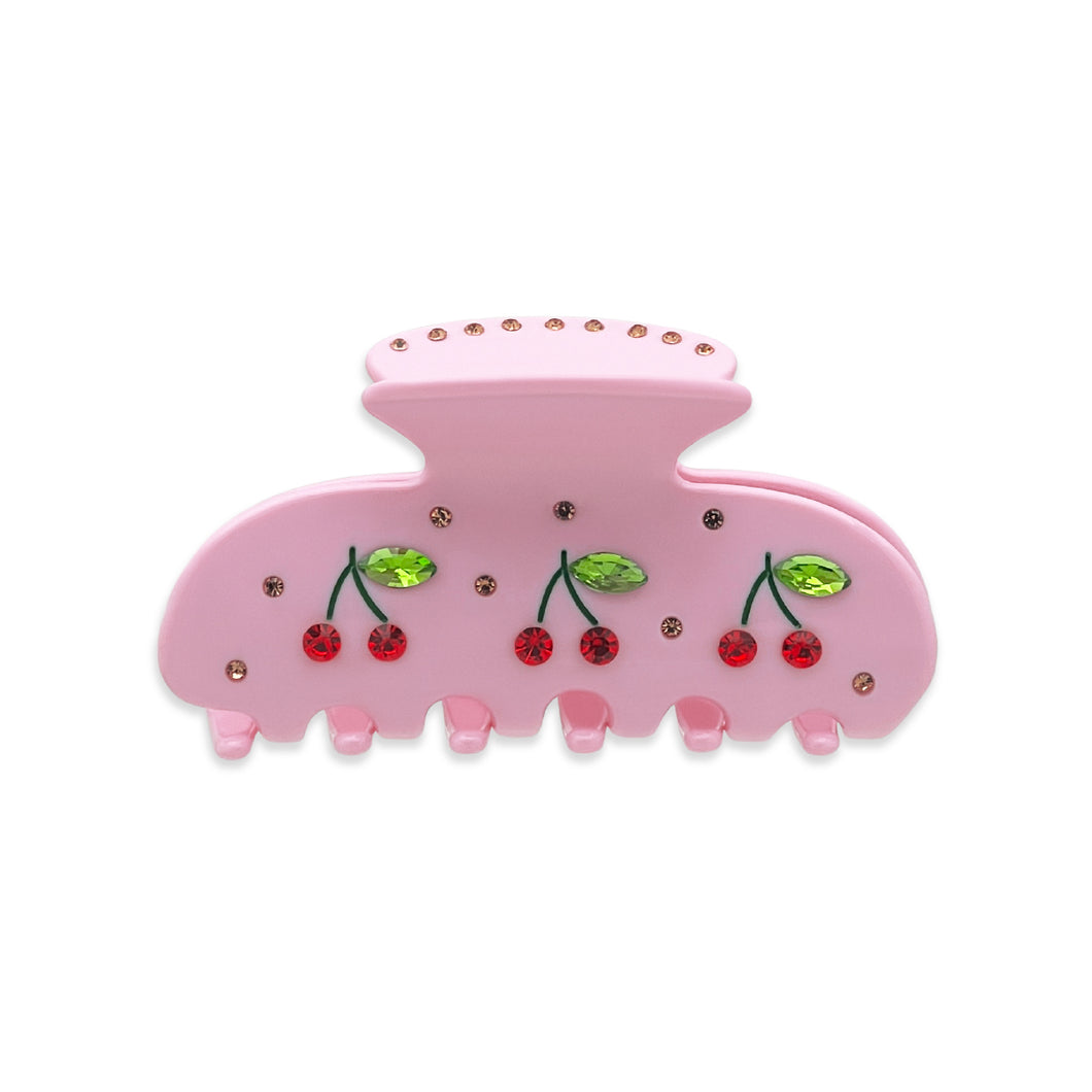 Cherry Pink Small Hairclip