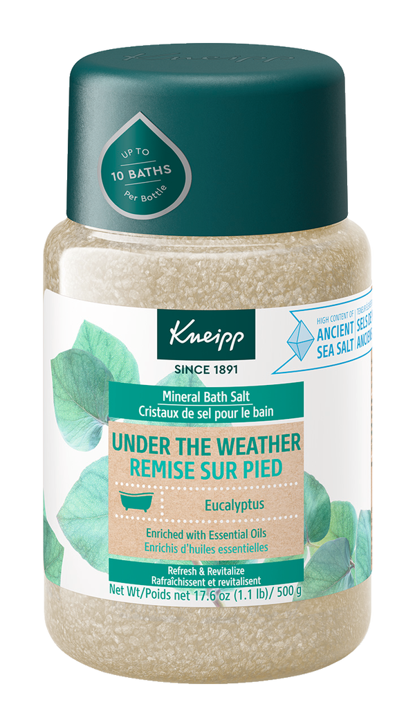 Kneipp Mineral Bath Salt - Under the Weather - Eucalyptus