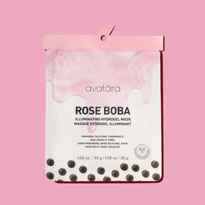 Rose Boba Hydrogel Mask