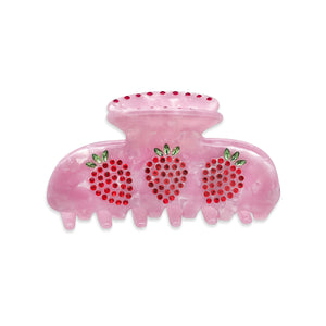 Strawberry Pink Small Hairclip