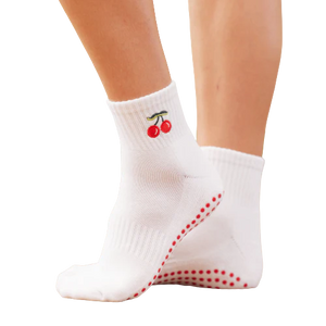 Short Socks - S/M Cherries